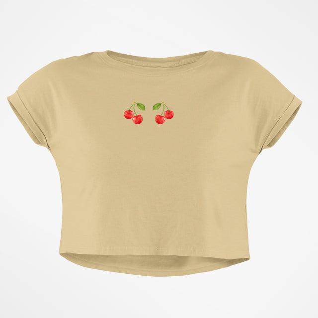 TWO CHERRIES CROP TOP