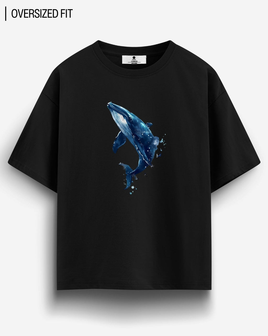 WHALE OVERSIZED T-SHIRT